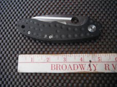 Spyderco Schempp C151GTIP Titanium Knife.  G-10 and Titanium Folding Tactical Knife