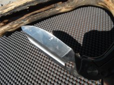 Spyderco Schempp C151GTIP Titanium Knife.  G-10 and Titanium Folding Tactical Knife