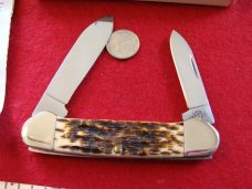 Case Canoe #62131 Bone Handles 2005