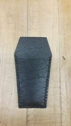 Black coffin knife slip