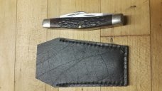 Black coffin knife slip