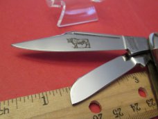Parker Cut Eagle Brand Wood Handle Stockman 