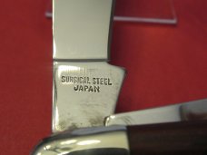 Parker Cut Eagle Brand Wood Handle Stockman 