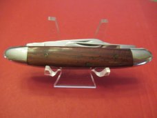 Parker Cut Eagle Brand Wood Handle Stockman 