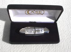 CASE XX USA 2000 MOTHER OF PEARL 82132 SS BABY BUTTERBEAN - ORIGINAL FELT BOX & SLEEVE 