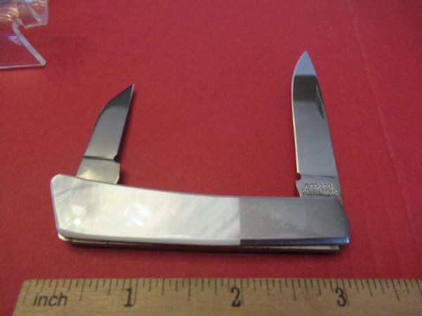 Gerber Pearl Handle Silver Knight 