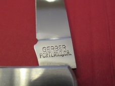 Gerber Silver Knight Wood Handle 