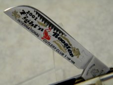 Fight'n Rooster Frank Buster Germany Stag Barehead Cigar Band Congress Knife c.2001 - 1 of 100