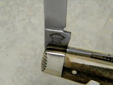 Fight'n Rooster Frank Buster Germany Stag Barehead Cigar Band Congress Knife c.2001 - 1 of 100