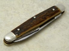 Fight'n Rooster Frank Buster Cutlery Germany Stag Whittler Knife