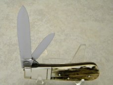 Fight'n Rooster Frank Buster Cutlery Co. Germany Stag "Souther Bound 1 of 300" Barlow Knife 