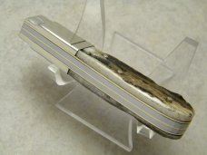 Fight'n Rooster Frank Buster Cutlery Co. Germany Stag "Souther Bound 1 of 300" Barlow Knife 