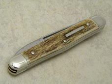 Fight'n Rooster Frank Buster Cutlery Germany Stag Whittler Knife