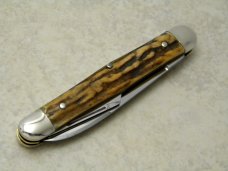 Fight'n Rooster Frank Buster Cutlery Germany Stag Whittler Knife