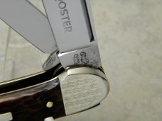 Fight'n Rooster Frank Buster Cutlery Co. Germany Bone 3 Blade Canoe Knife
