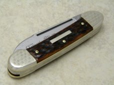 Fight'n Rooster Frank Buster Cutlery Co. Germany Bone 3 Blade Canoe Knife