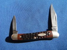 Case XX USA 1977 Pretty Bone 06244 Pen Knife. 7 Dot.