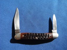  Case XX USA 1977 Pretty Bone 06244 Pen Knife.   7 Dot.  