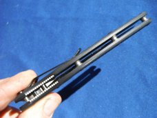 Ontario Apache tac-1 Knife, USA made Button Lock