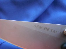 Ontario Apache tac-1 Knife, USA made Button Lock