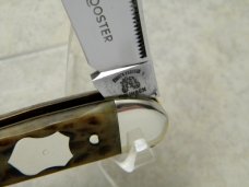 Fight'n Rooster Frank Buster Celebrated Cutlery Germany Bone 1 Blade Sowbelly Knife
