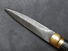Lever lock knife. 