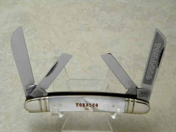 Bulldog Brand Germany 1st Generation Pearl Tobacco Large Congress Knife c.1983 - 1 of 300