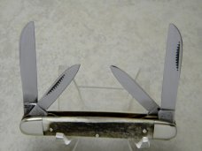 Bulldog Brand Hammer Forged Solingen Germany Stag "25 Years" Congress Knife c.2004