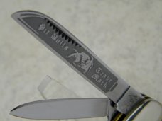 Bulldog Brand Hammer Forged Solingen Germany Stag "25 Years" Congress Knife c.2004