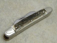 Bulldog Brand Hammer Forged Solingen Germany Stag "25 Years" Congress Knife c.2004