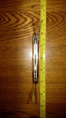 Old Cutler USA MUSKRAT 2 Blade Pocket Knife Jigged Handle Carbon Steel RARE #A1