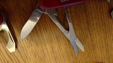  Vintage SABRE U.S.A Knife LOT 4 Pcs Multi Tool w/scissors Army Knife Never used