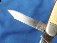 CAMILLUS KNIFE MADE IN USA 66 LONG PULL 3 BLADE STOCKMAN VINTAGE FOLDING POCKET KNIFE