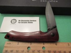 Stone River Ceramic Folding Knife Item # SRG2SWARG