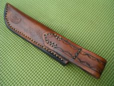 Butch Taylor Custom Knives Fixed Blade Knife, Beautiful Stag handle!  Made in the USA!