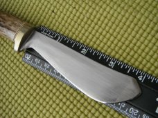 Butch Taylor Custom Knives Fixed Blade Knife, Beautiful Stag handle!  Made in the USA!