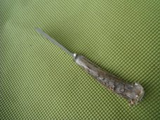 Butch Taylor Custom Knives Fixed Blade Knife, Beautiful Stag handle!  Made in the USA!