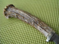 Butch Taylor Custom Knives Fixed Blade Knife, Beautiful Stag handle!  Made in the USA!
