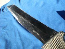 DISCONTINUED  M60 SOFTB- Tanto Pt./ Combo Edge - Columbia River M60-14PK,  Combat Knife Kydex sheath
