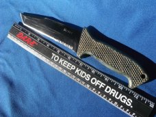DISCONTINUED  M60 SOFTB- Tanto Pt./ Combo Edge - Columbia River M60-14PK,  Combat Knife Kydex sheath