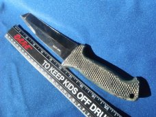 DISCONTINUED  M60 SOFTB- Tanto Pt./ Combo Edge - Columbia River M60-14PK,  Combat Knife Kydex sheath