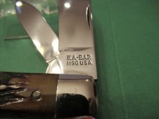 KA-BAR Stag Jack Pattern # 1190