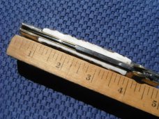 Mint NOS Italian Falcon Stiletto Style Beautiful  Stag Handles 9"discontinued Made In Italy