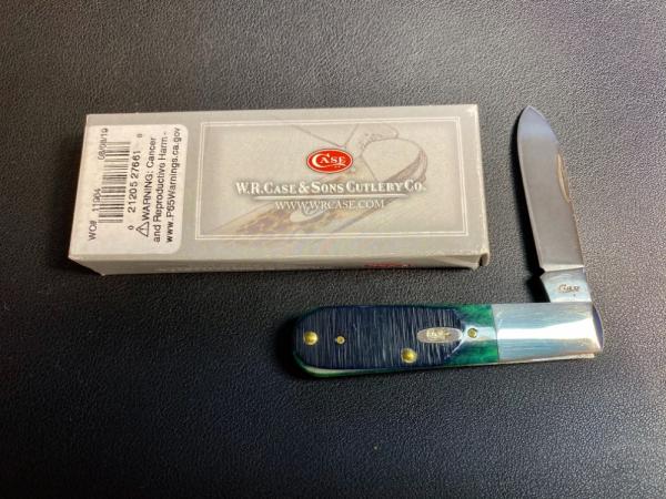 Case Barlow Green Sawcut Bone 