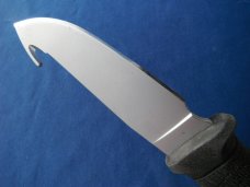 GERBER GATOR FIXED BLADE HUNTING KNIFE GUT HOOK MADE IN USA FULL TANG W/ SHEATH 