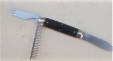 GEC #35 Bar Tool Knife Beer & Sausage Gabon Ebony Tidioute Cutlery 352320