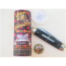 GEC #35 Bar Tool Knife Beer & Sausage Gabon Ebony Tidioute Cutlery 352320