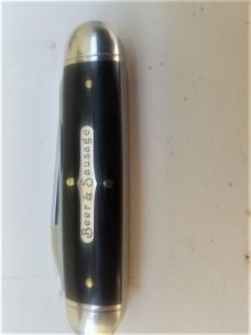 GEC #35 Bar Tool Knife Beer & Sausage Gabon Ebony Tidioute Cutlery 352320