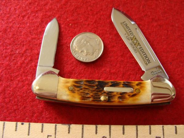 Case Baby Butter Bean/Mini Canoe Pattern #62132 SS Limited Edition 1 of 3000 made in 2007