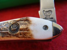 Hen & Rooster Bertram Cutlery Stag Whittler #233 DS